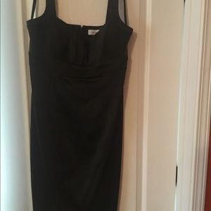 Nice satin cocktail dress